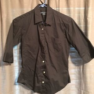 Ralph Lauren navy shirt.